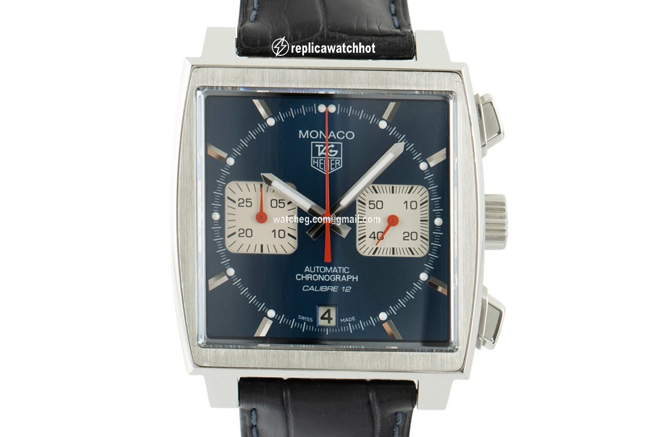 TAG Heuer Monaco Calibre 12 Mens watch Unisex Automatic Steel CAW2111