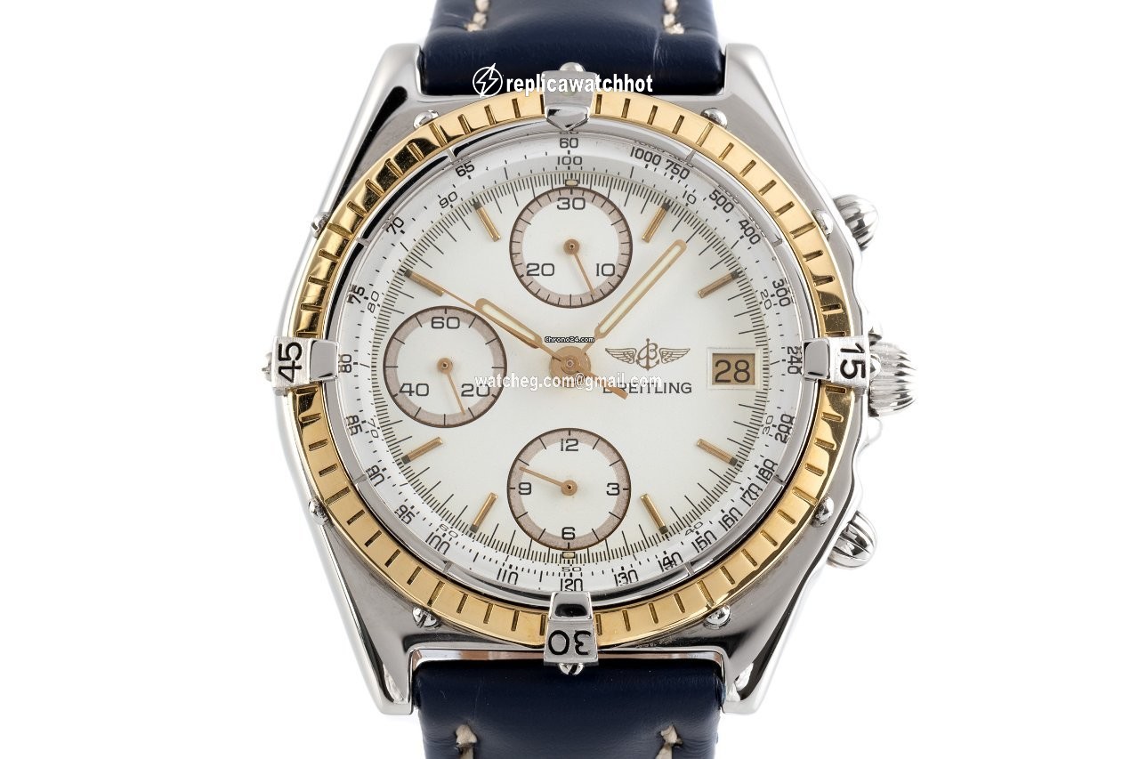 Breitling Chronomat Mens watch Unisex Automatic Gold Steel 81950