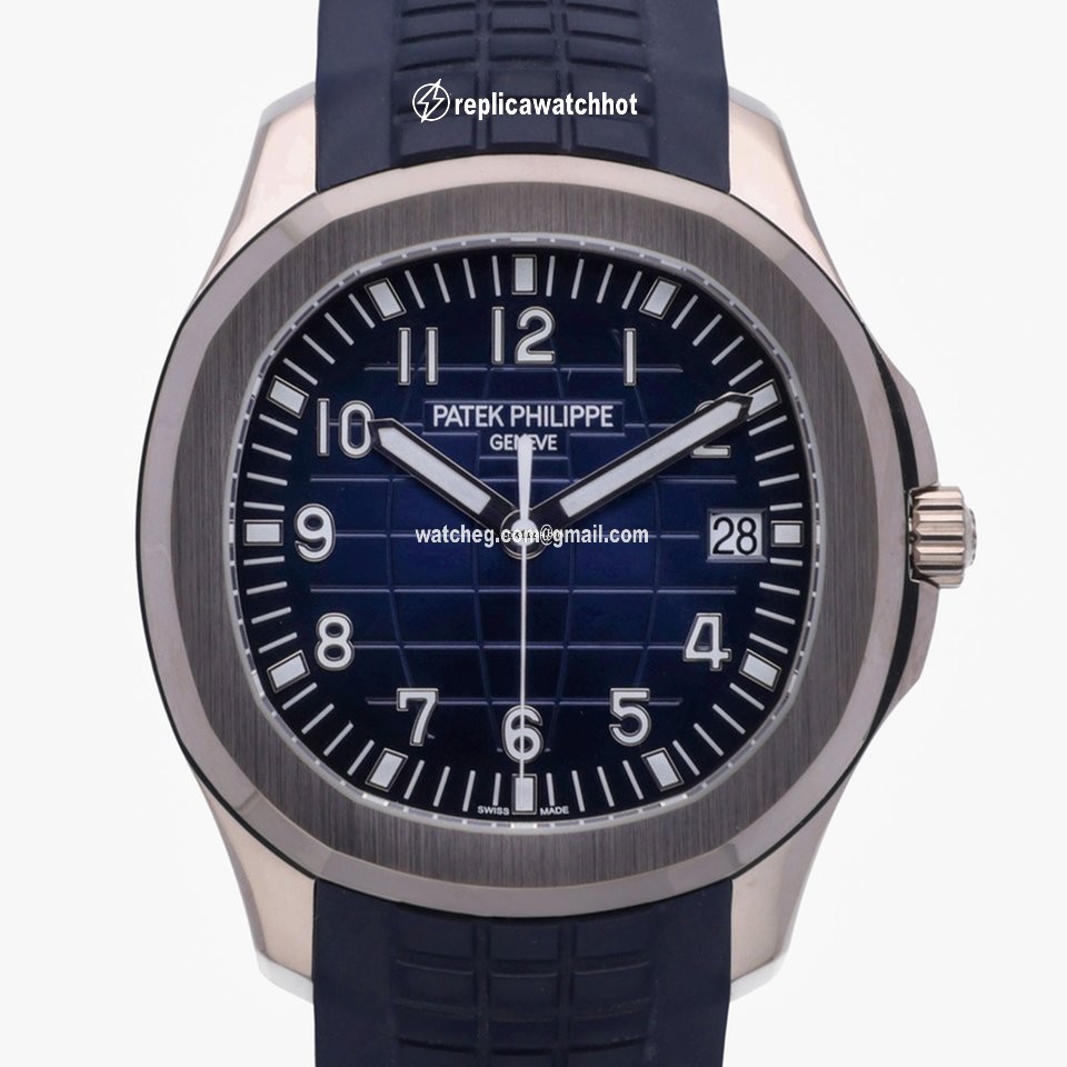 Patek Philippe Aquanaut Mens watch Unisex Automatic White gold 5168G-001
