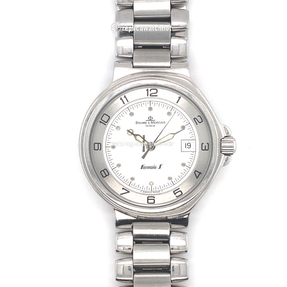 Baume & Mercier Mens watch Unisex Quartz Steel MV04FO26