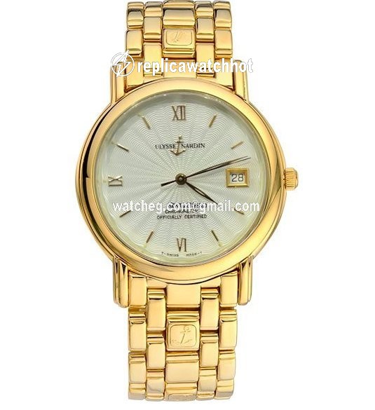 Ulysse Nardin San Marco Mens watch Unisex Automatic Yellow gold 131-77-9