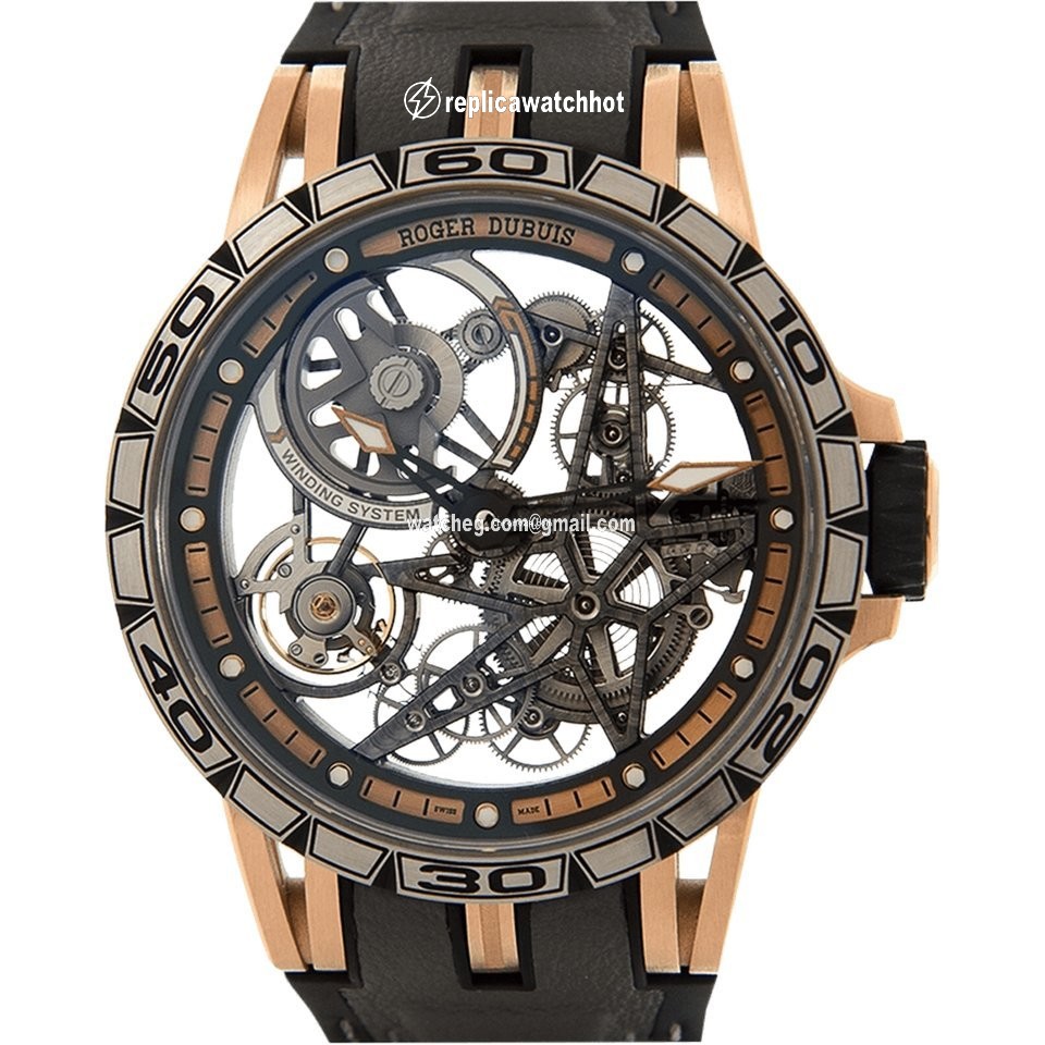 Roger Dubuis Excalibur Mens watch Unisex Automatic Rose gold RDDBEX0574