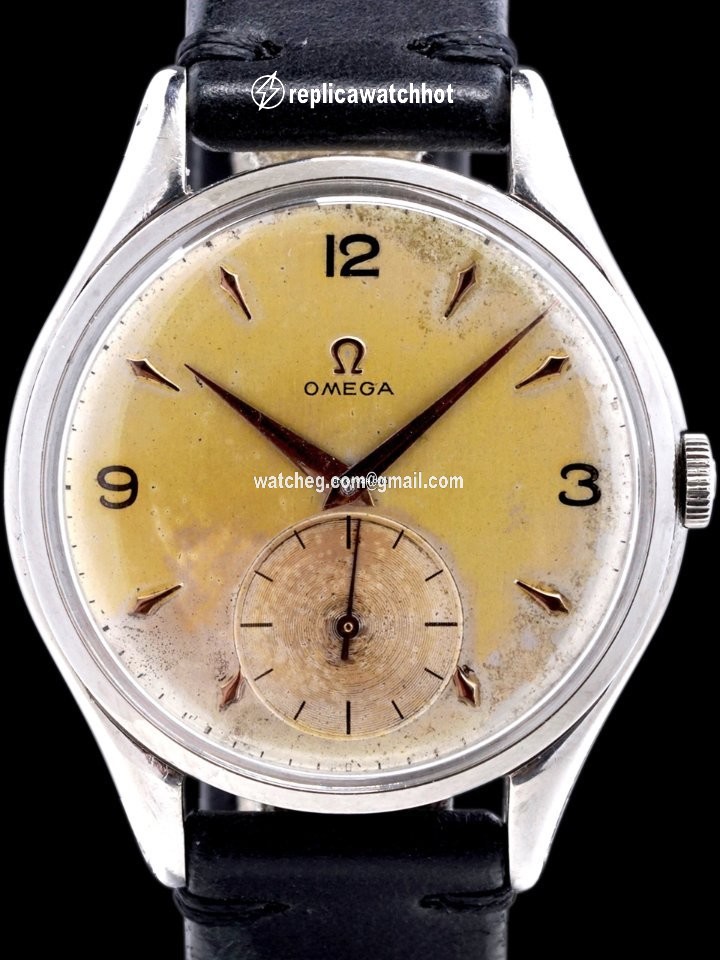 Omega Mens watch Unisex Manual winding Steel 2505-13