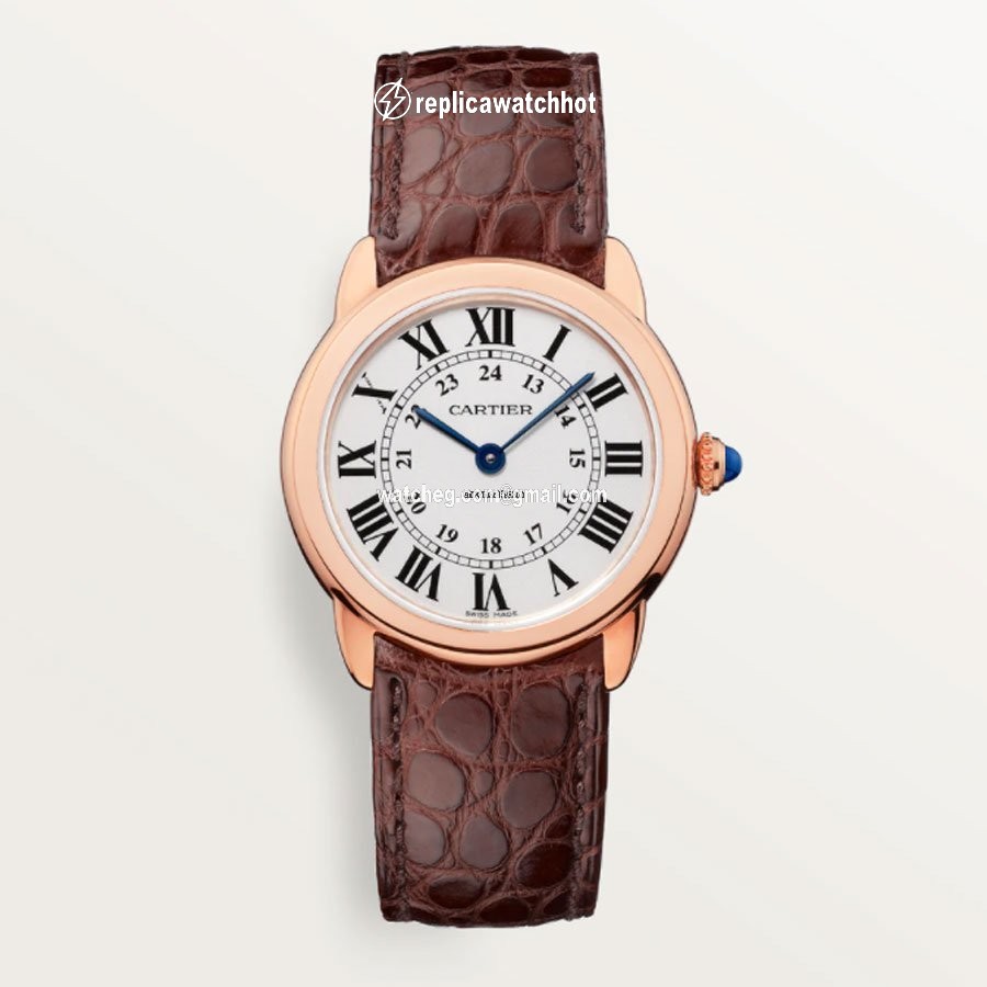 Cartier Ronde Solo de Cartier Womens watch Quartz Rose gold W6701007