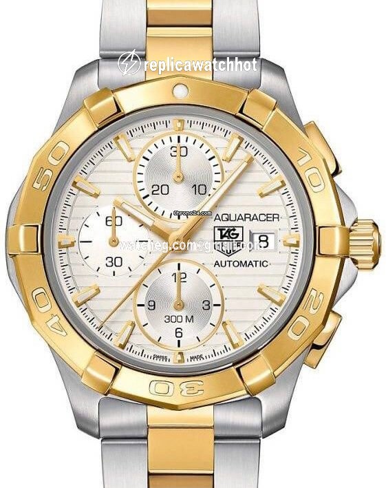 TAG Heuer Aquaracer Mens watch Unisex Automatic Gold Steel CAP2120.BB0834