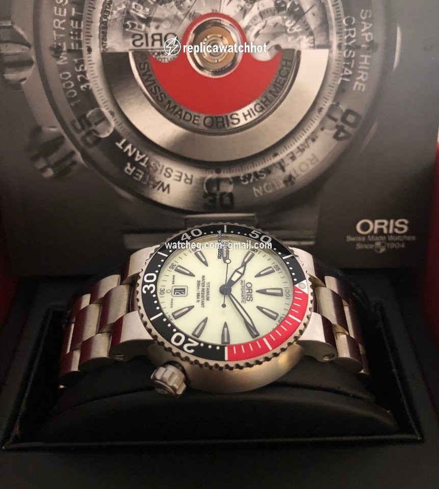 Oris TT1 Mens watch Unisex Automatic Titanium 7562P