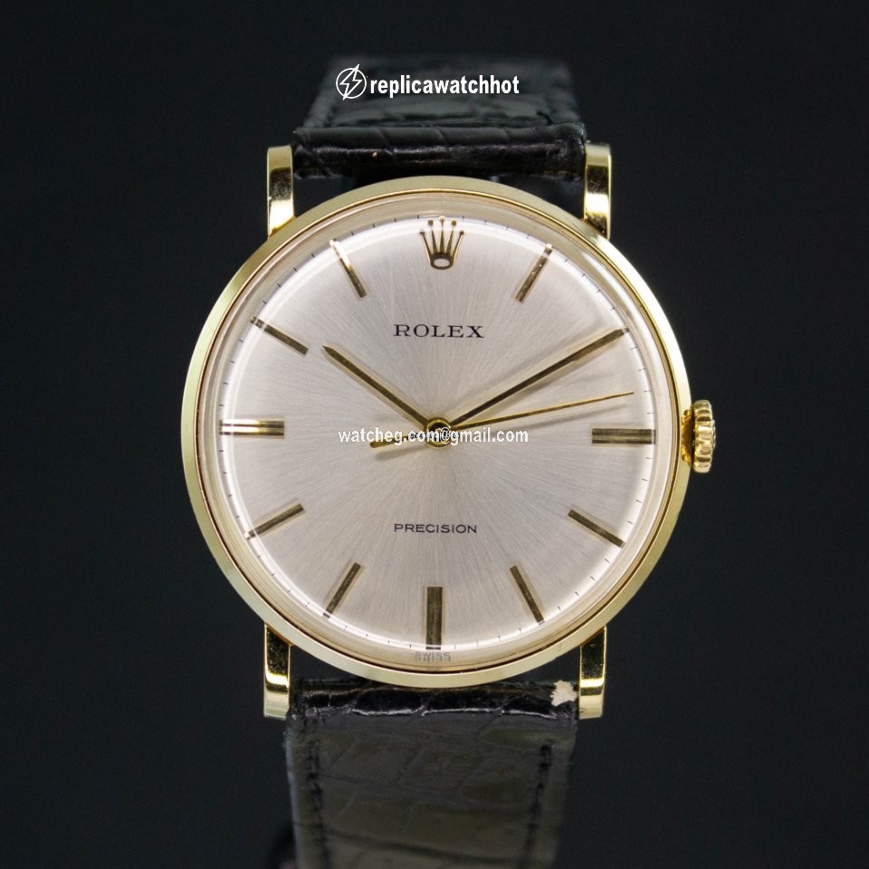 Rolex Oyster Precision Mens watch Unisex Yellow gold Manual winding 9659