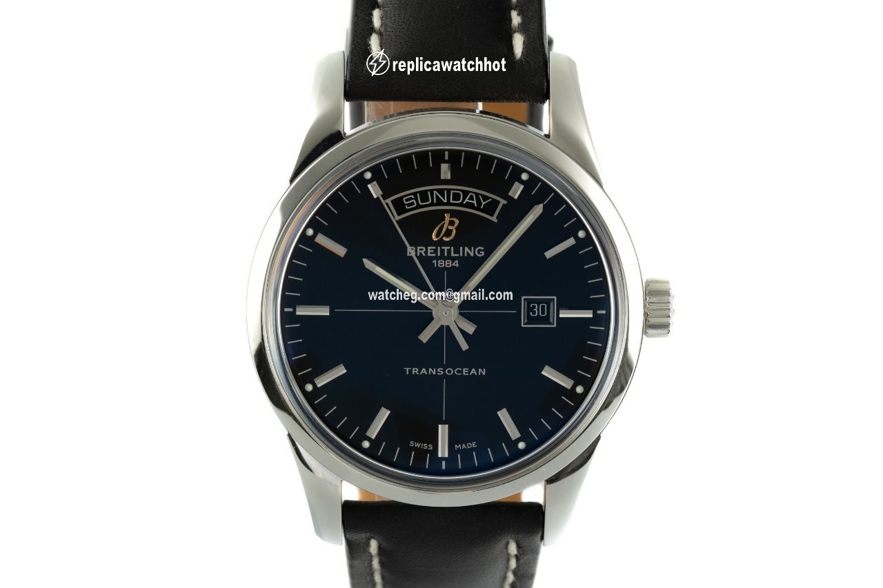 Breitling Transocean Day & Date Mens watch Unisex Automatic Steel A4531012 BB69
