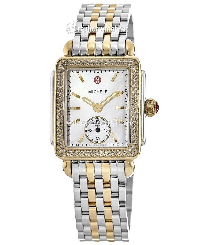 Michele Deco Womens watch Quartz Steel MWW06V000023