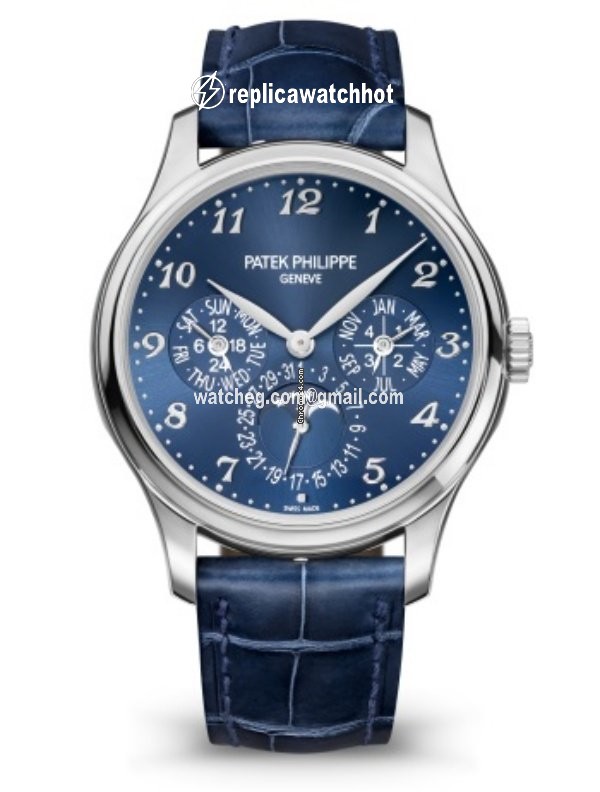 Patek Philippe Perpetual Calendar Mens watch Unisex Automatic White gold 5327G-001