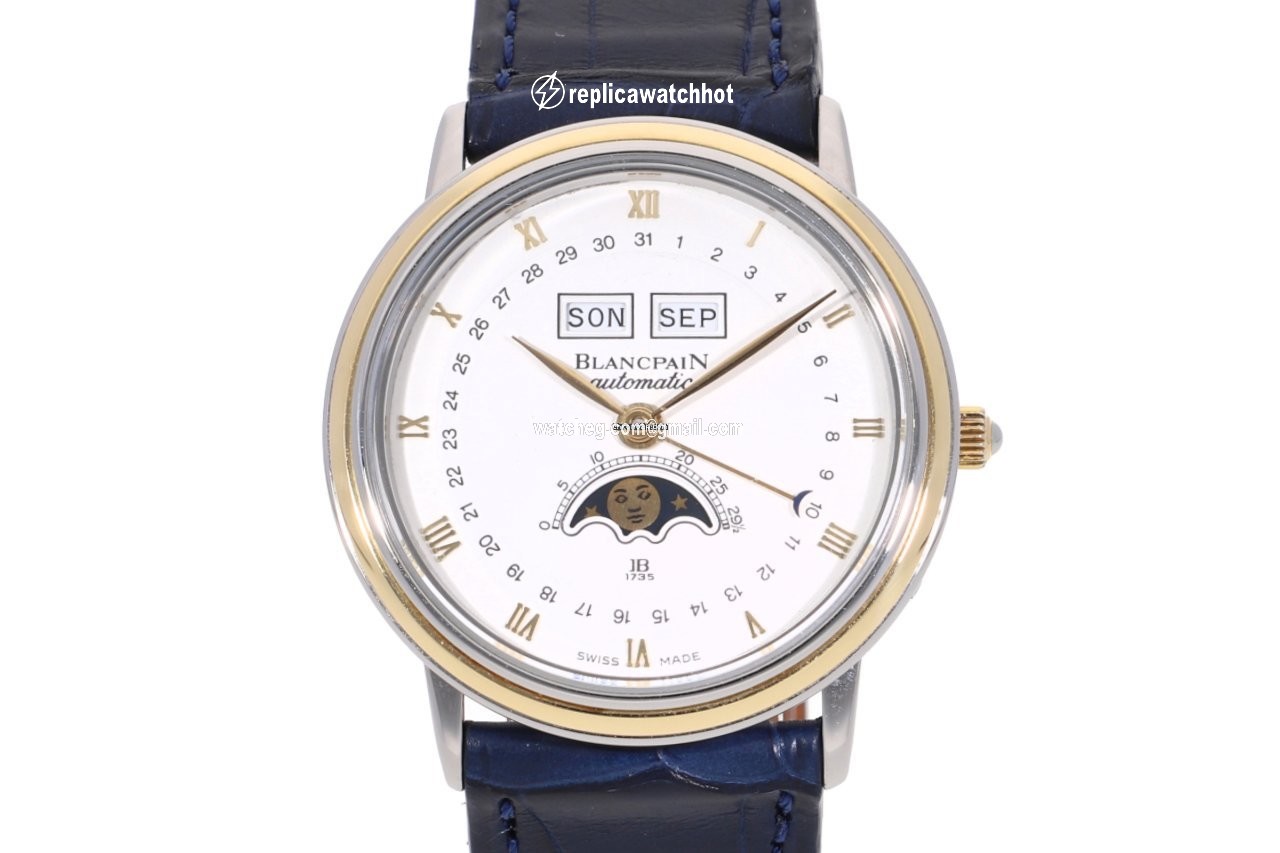 Blancpain Villeret Mens watch Unisex Automatic Gold Steel 6501