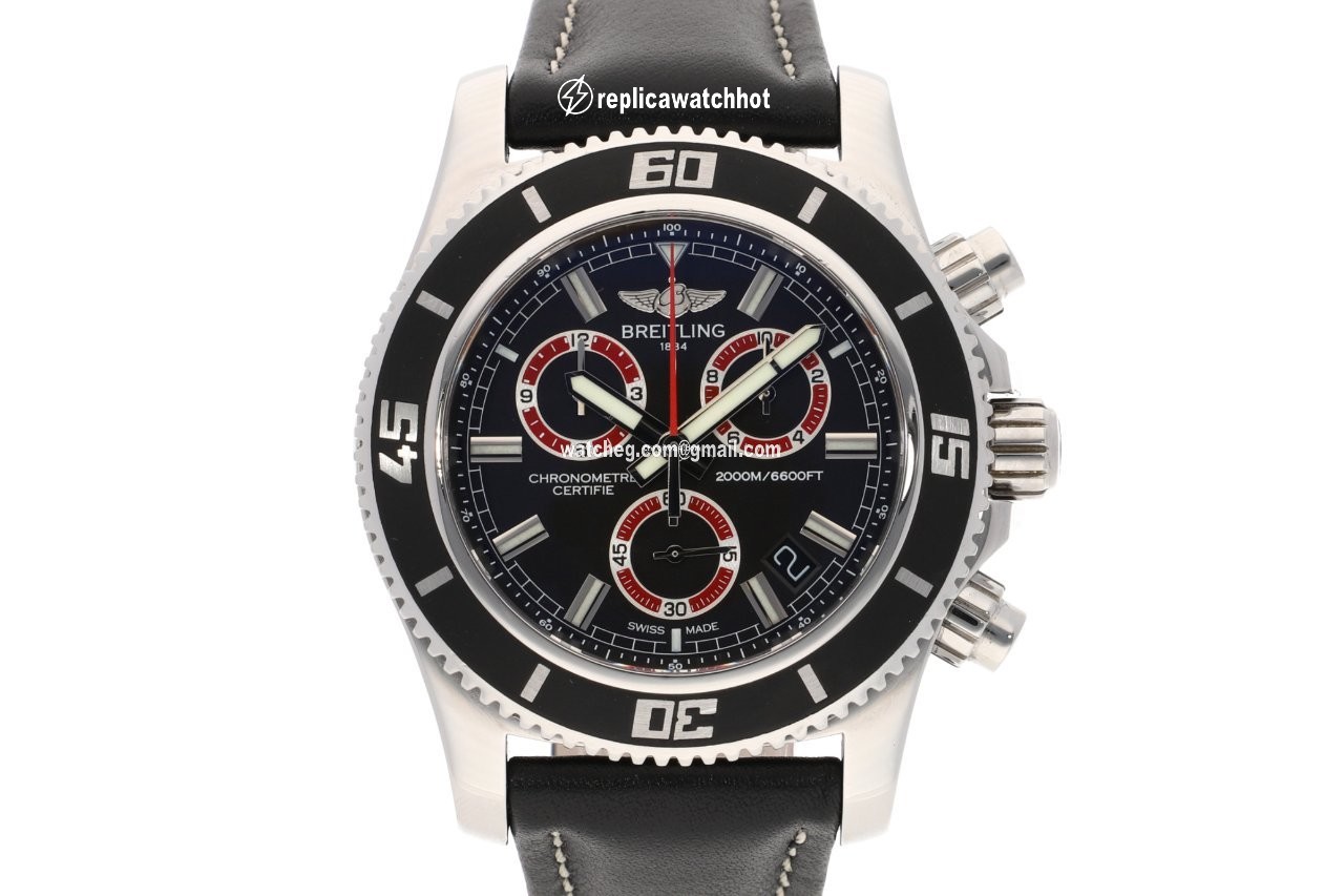 Breitling Superocean Chronograph M2000 Mens watch Unisex Quartz Steel A73310
