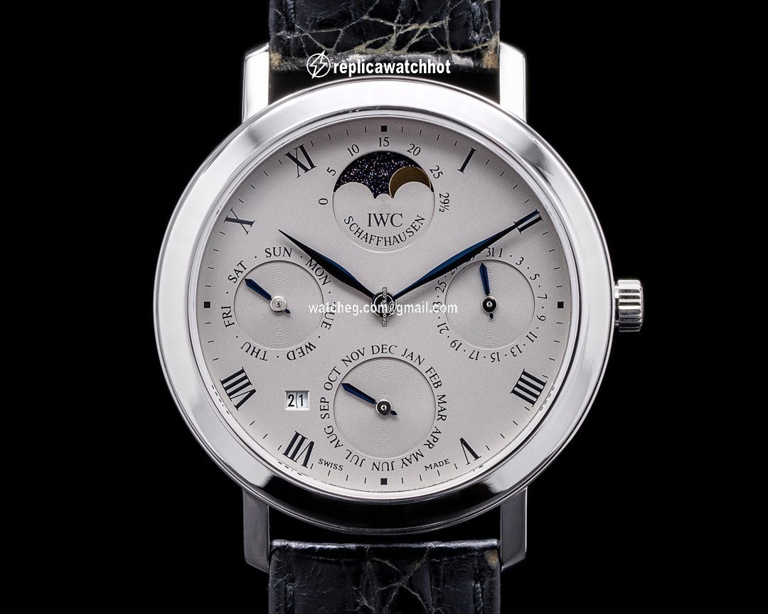 IWC Portofino Mens watch Unisex Manual winding Platinum 2050