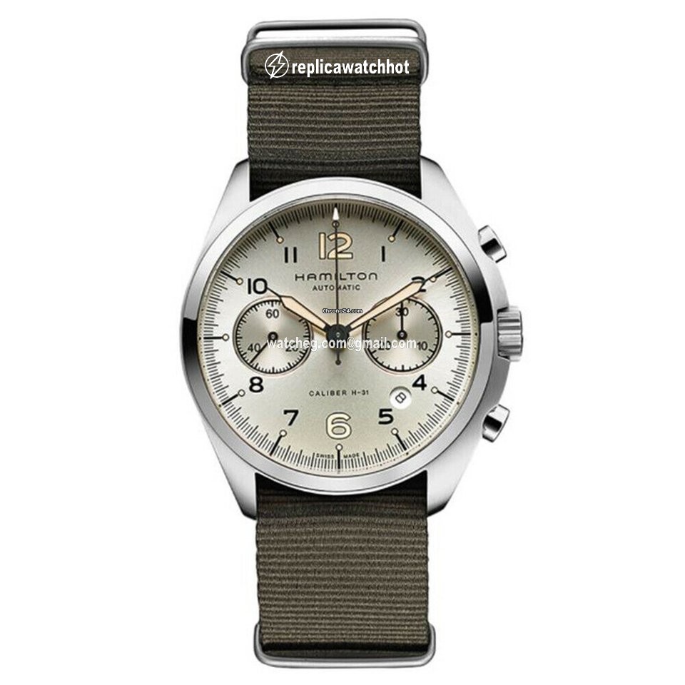 Hamilton Khaki Pilot Pioneer Mens watch Unisex Automatic Steel H76456955