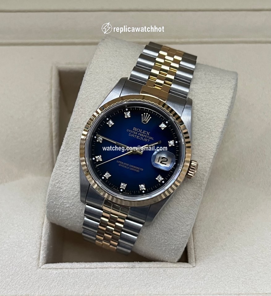 Rolex Datejust 36 Mens watch Unisex Steel Automatic 16233 Rolex Datejust