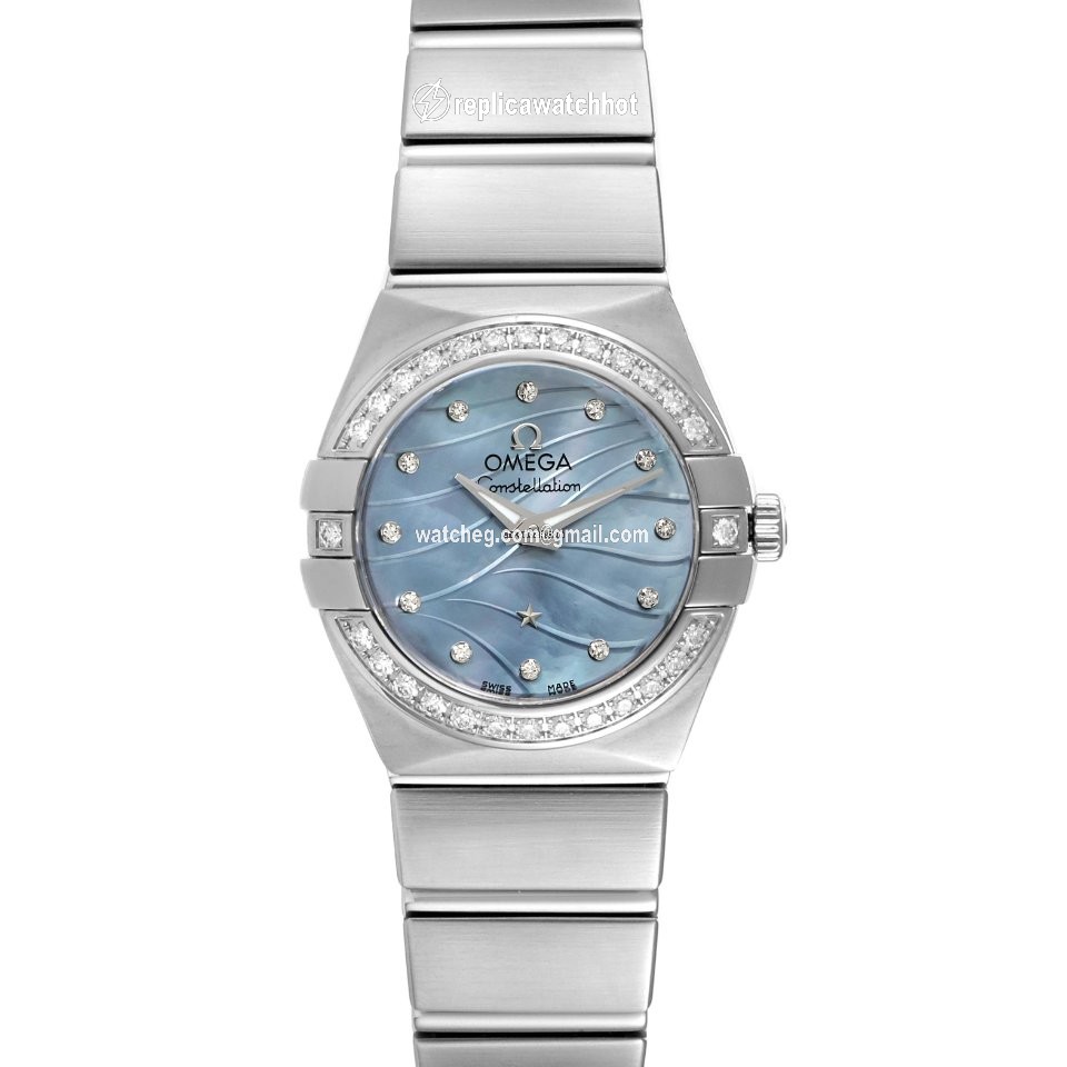 Omega Constellation Quartz Womens watch Quartz Steel 123.15.24.60.57.001