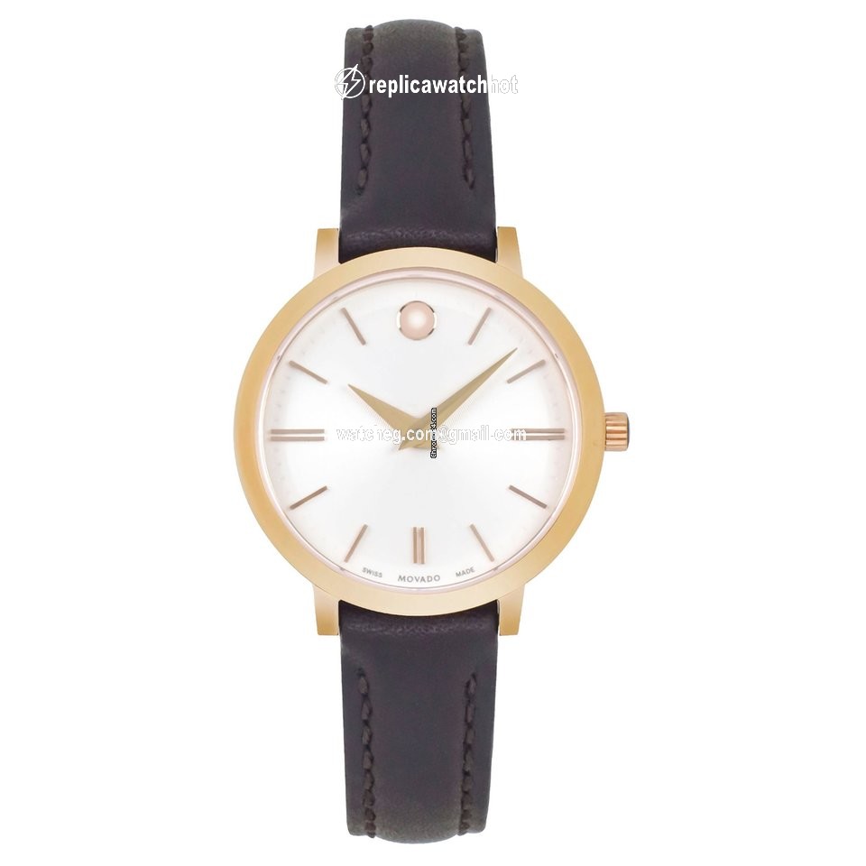 Movado Womens watch Quartz Gold Steel 607096