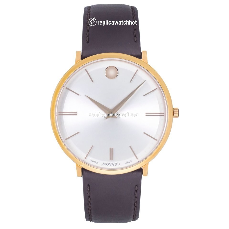 Movado Mens watch Unisex Quartz Steel 607089
