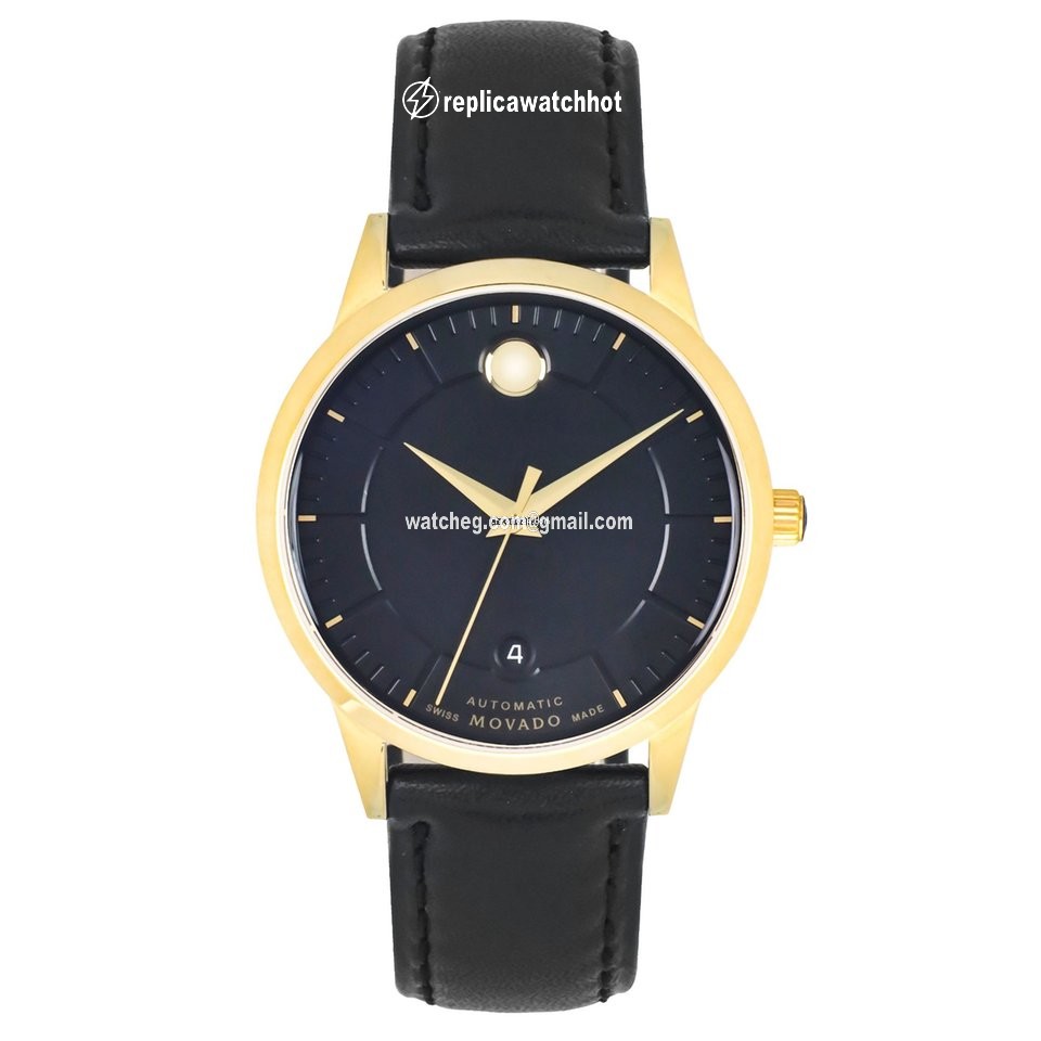 Movado 1881 Automatic Mens watch Unisex Automatic Gold Steel 606875