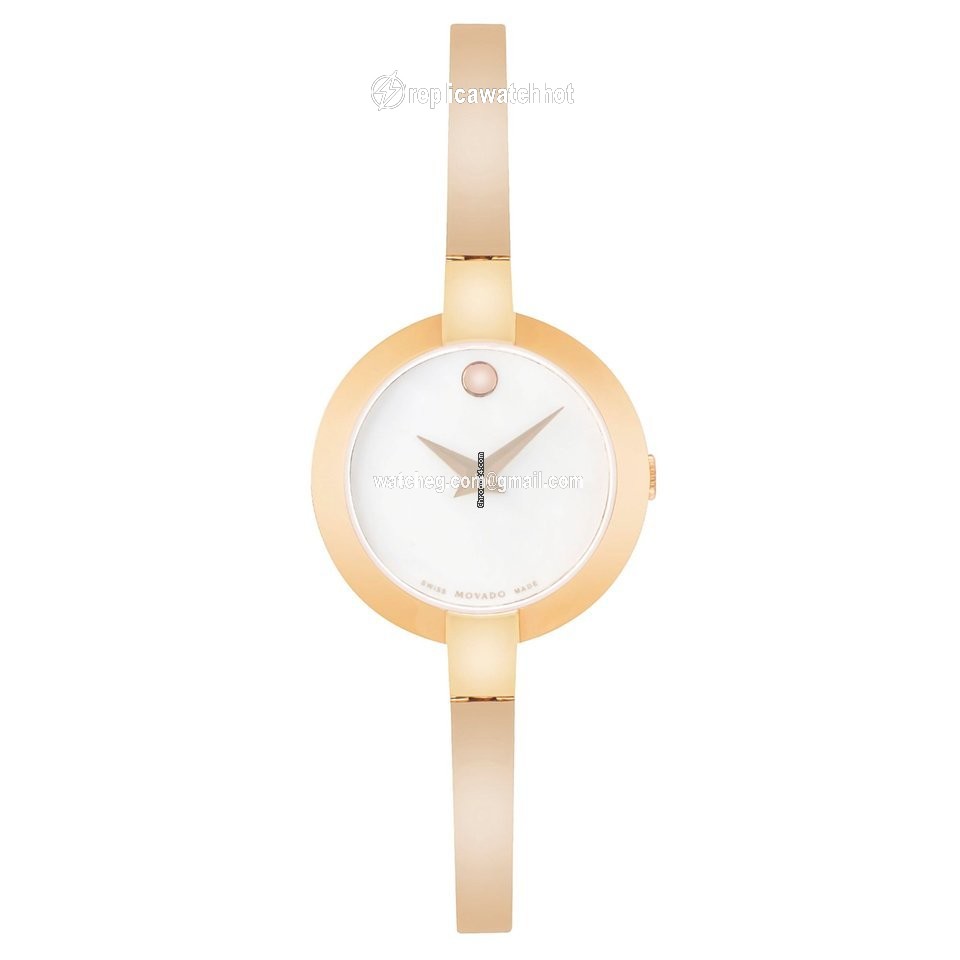Movado Bela Womens watch Quartz Gold Steel 607082