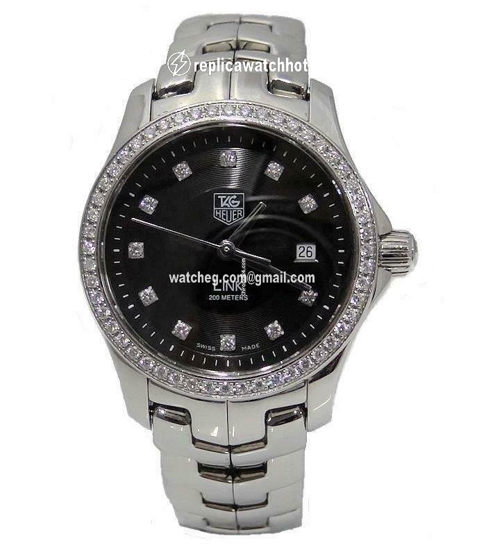 TAG Heuer Link Lady Womens watch Quartz Steel WJF131A