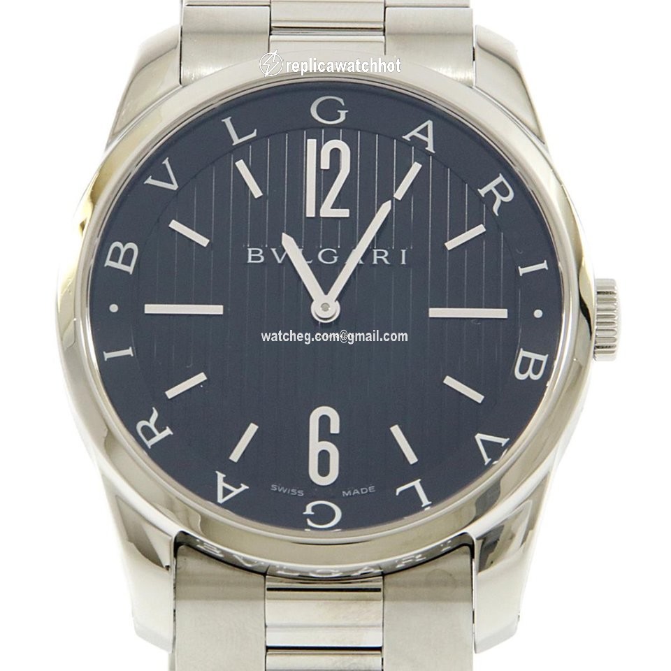 Bulgari Solotempo Mens watch Unisex Quartz ST42S ST42BSS
