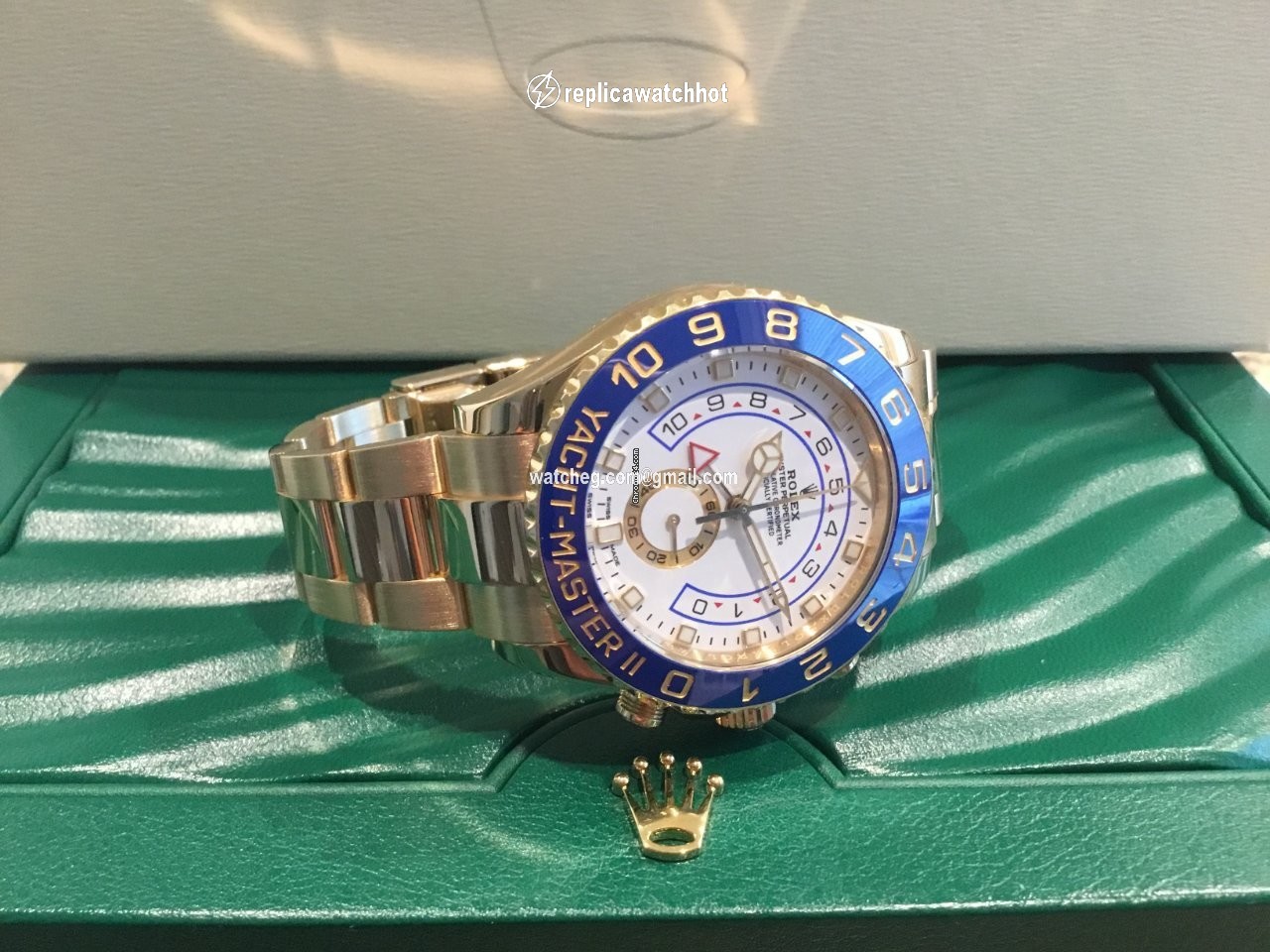 Rolex Yacht-Master II Mens watch Unisex Yellow gold Automatic 116688-0002
