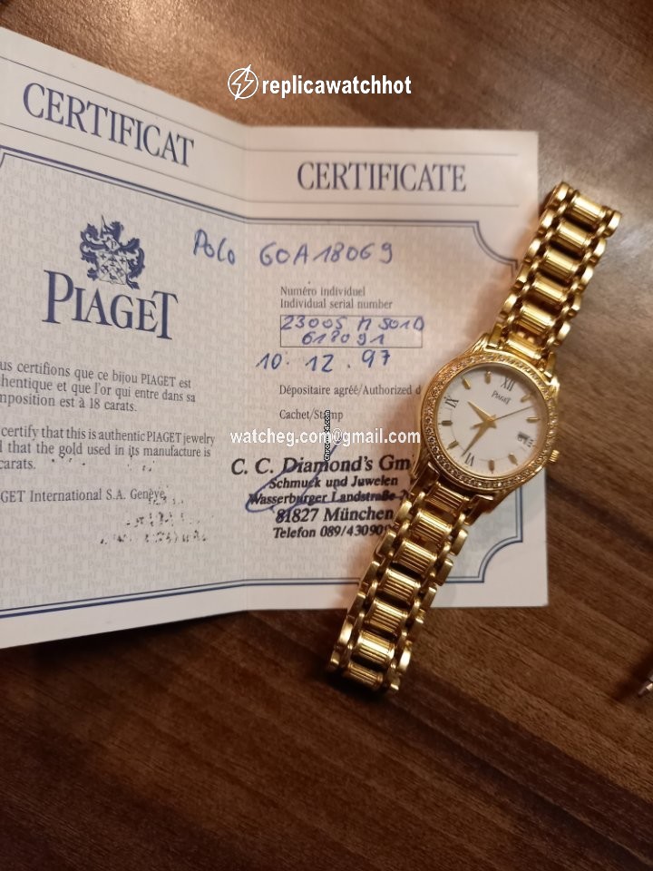 Piaget Polo Womens watch Quartz 60A180669