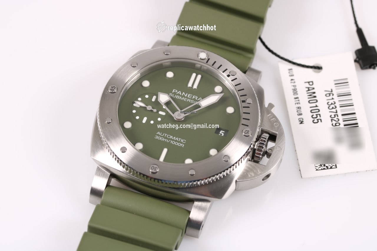 Panerai Mens watch Unisex Automatic Steel PAM01055