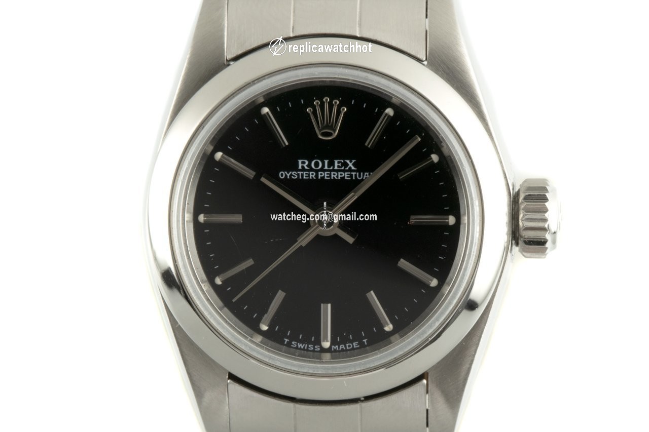 Rolex Oyster Perpetual Womens watch Steel Automatic 67180