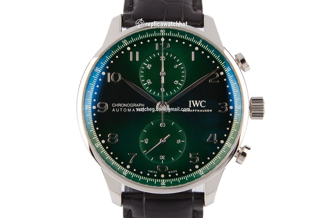 IWC Portuguese Chronograph Mens watch Unisex Automatic Steel IW371615