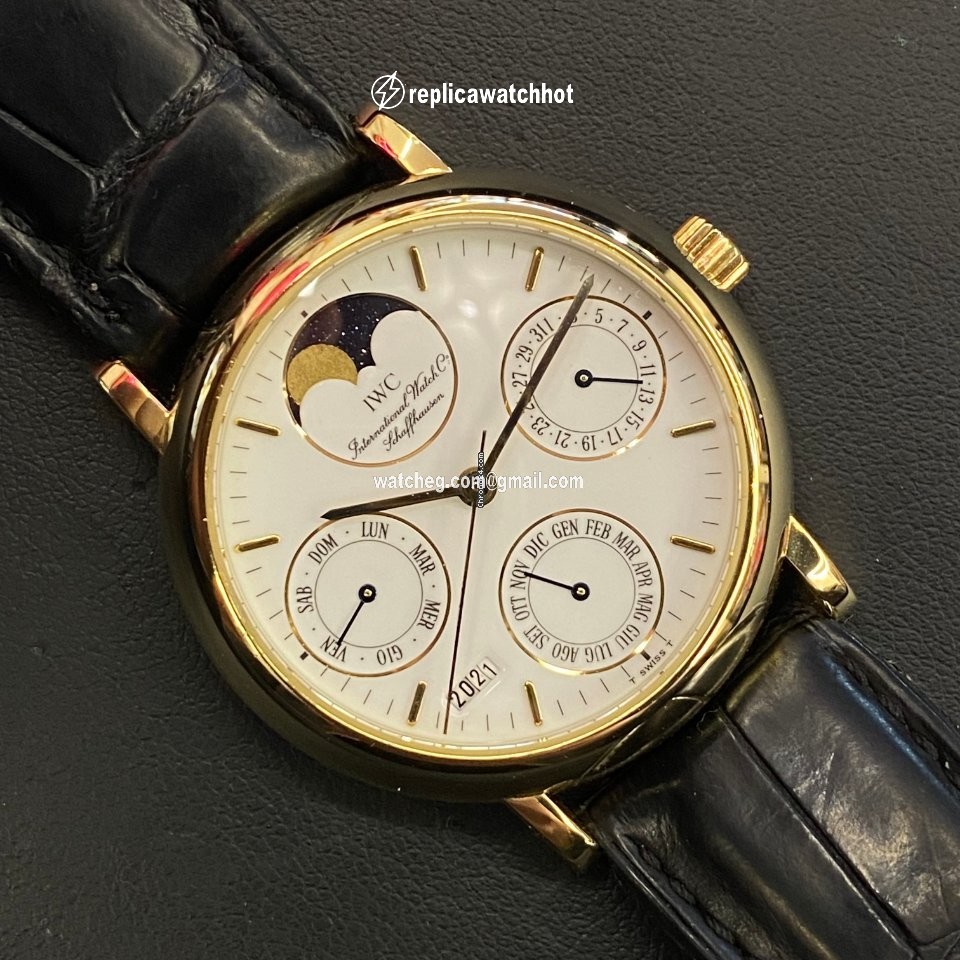 IWC Portofino Mens watch Unisex Automatic Yellow gold IW3541
