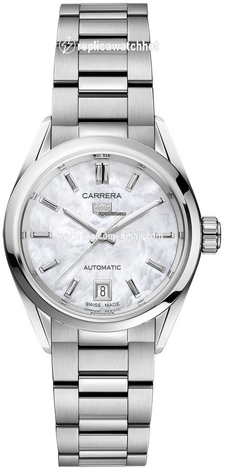 TAG Heuer Carrera Lady Womens watch Automatic Steel wbn2410.ba0621