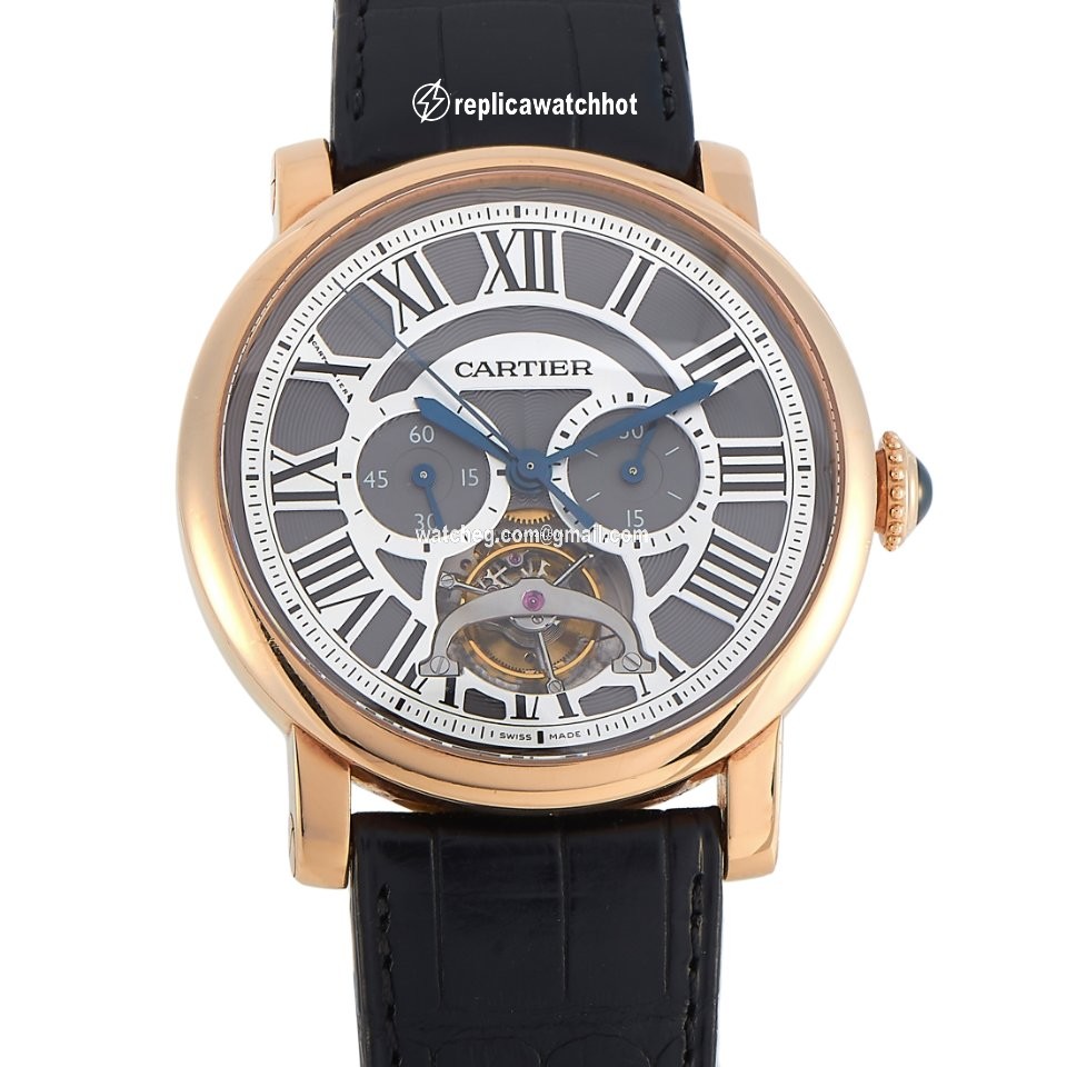 Cartier Rotonde de Cartier Mens watch Unisex Manual winding Rose gold W1580032