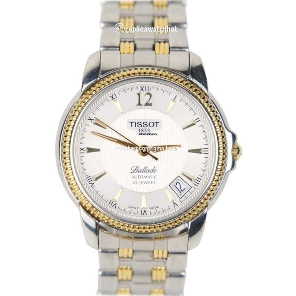 Tissot Ballade Powermatic 80 COSC Mens watch Unisex Automatic Gold Steel C279 379C