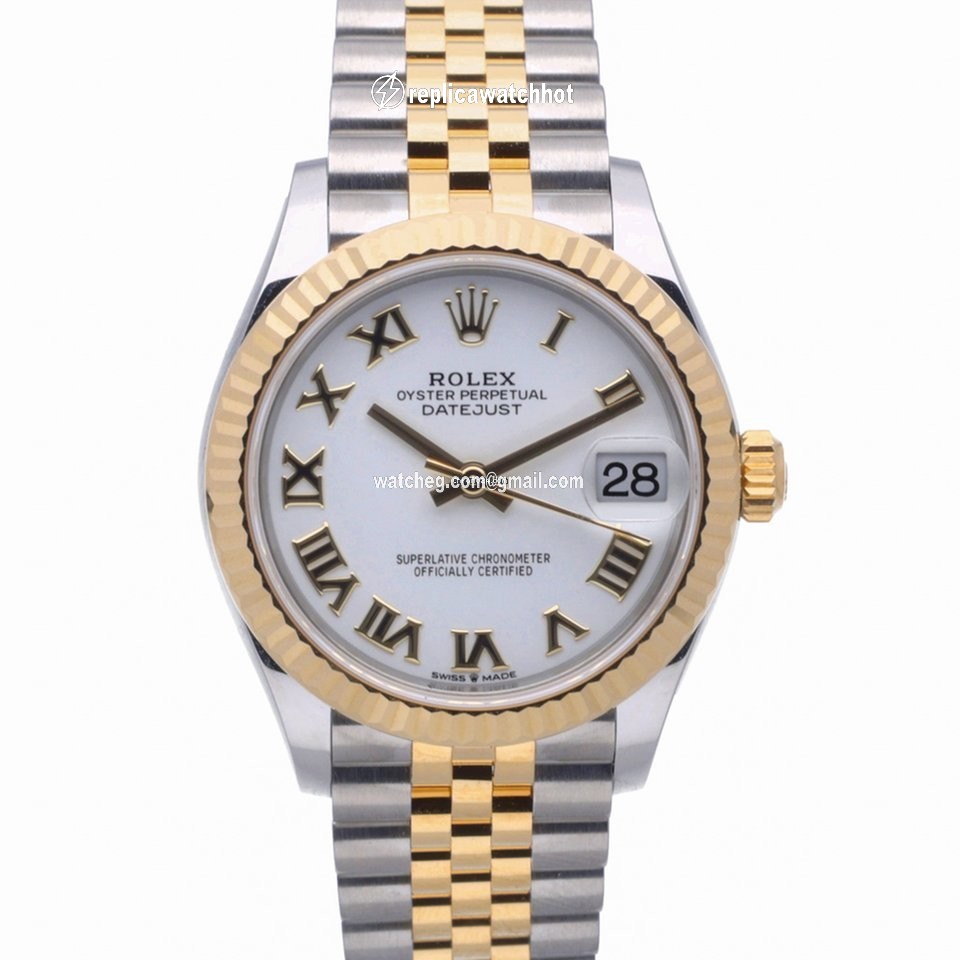 Rolex Datejust 31 Womens watch Gold Steel Automatic 278273