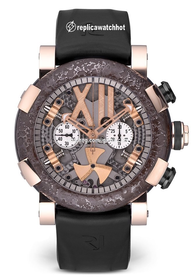 Romain Jerome Titanic-DNA Mens watch Unisex Automatic Gold Steel RJ.T.CH.SP.003.01