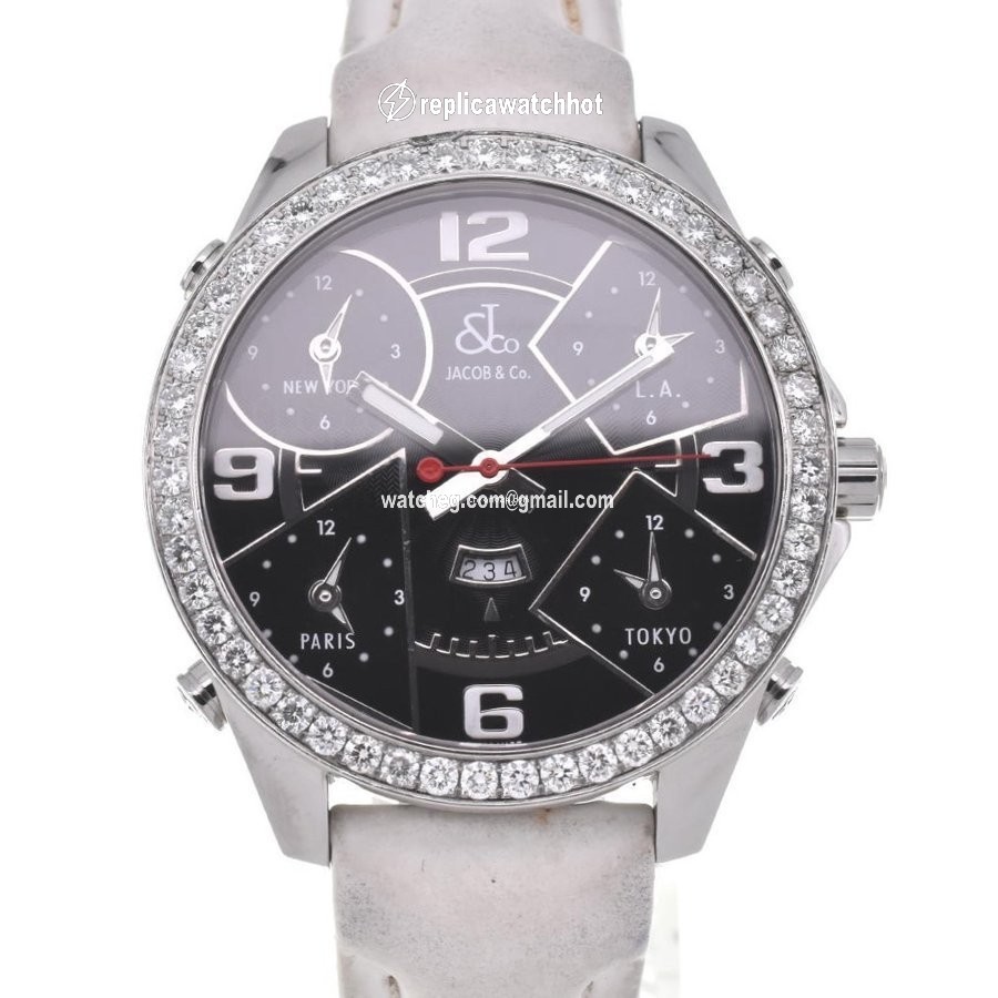 Jacob & Co. Mens watch Unisex Quartz Steel JC-2D