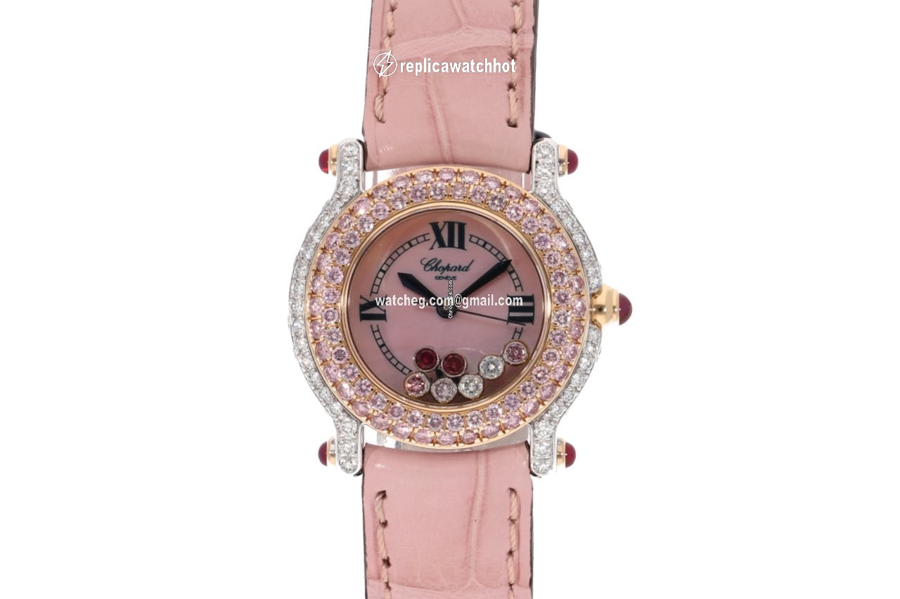 Chopard Happy Sport Womens watch Quartz White gold 27 6244 40