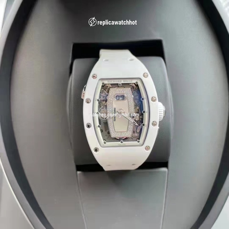 Richard Mille RM 037 Womens watch Automatic Ceramic Richard Mille RM037 White