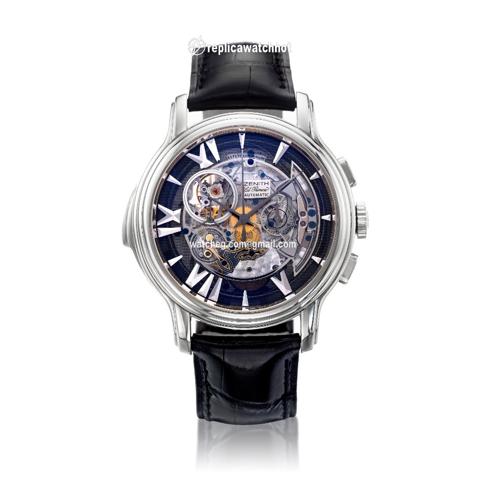 Zenith Academy Mens watch Unisex Automatic White gold 65.1260