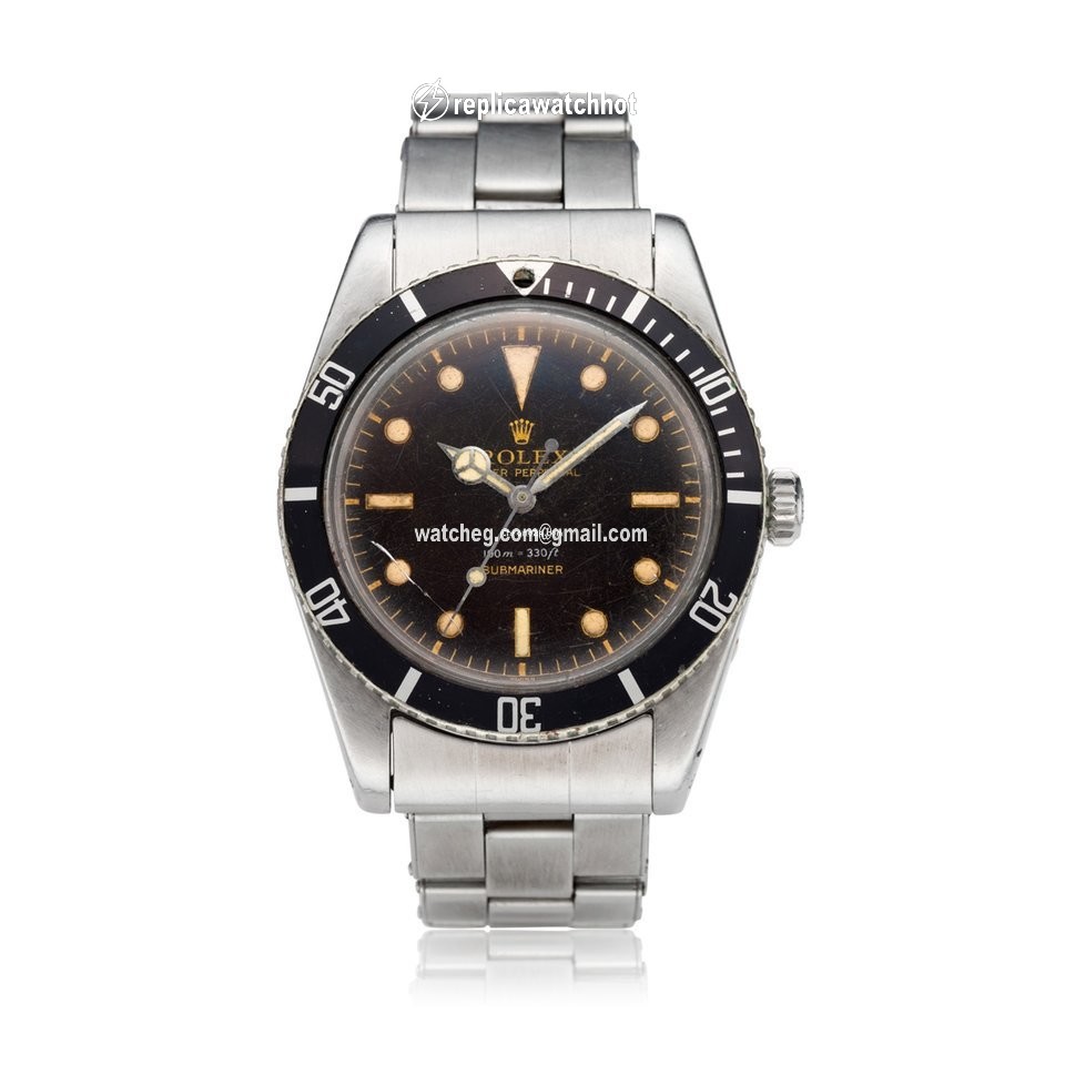 Rolex Submariner (No Date) Mens watch Unisex Steel Automatic 6536 1