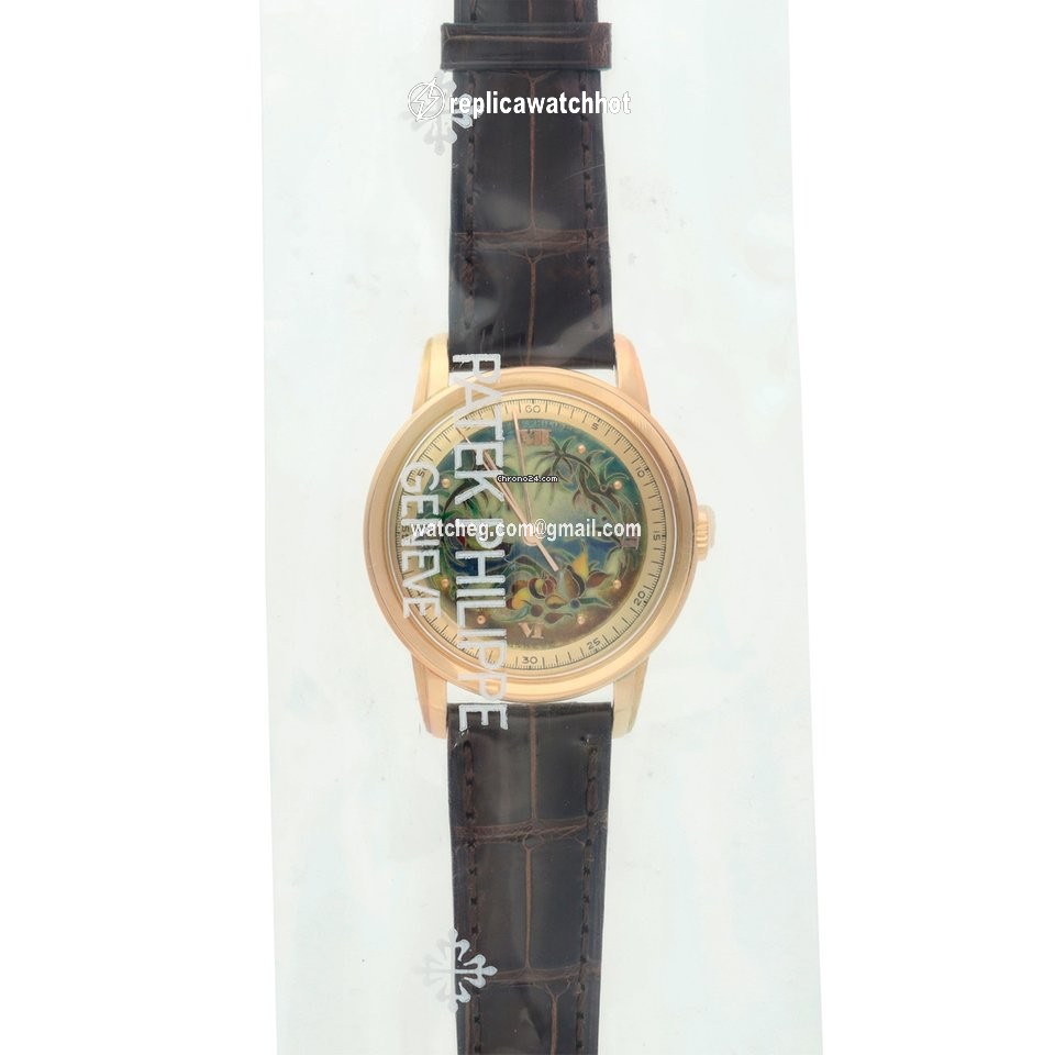 Patek Philippe Calatrava Mens watch Unisex Manual winding Rose gold 2481
