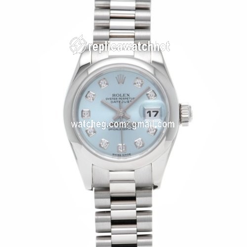 Rolex Lady-Datejust Womens watch Platinum Automatic 179166G