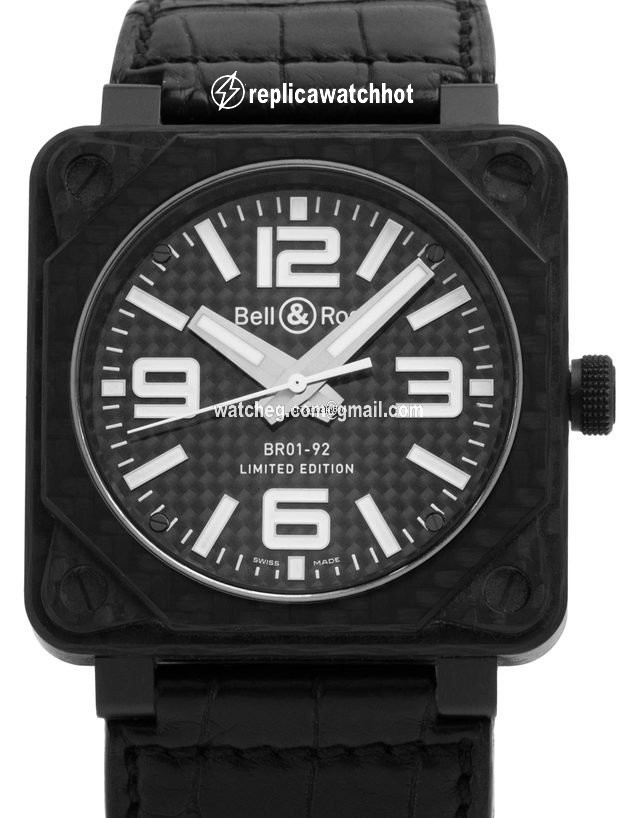 Bell & Ross BR 01-92 Mens watch Unisex Automatic Steel BR0192-BL-CA