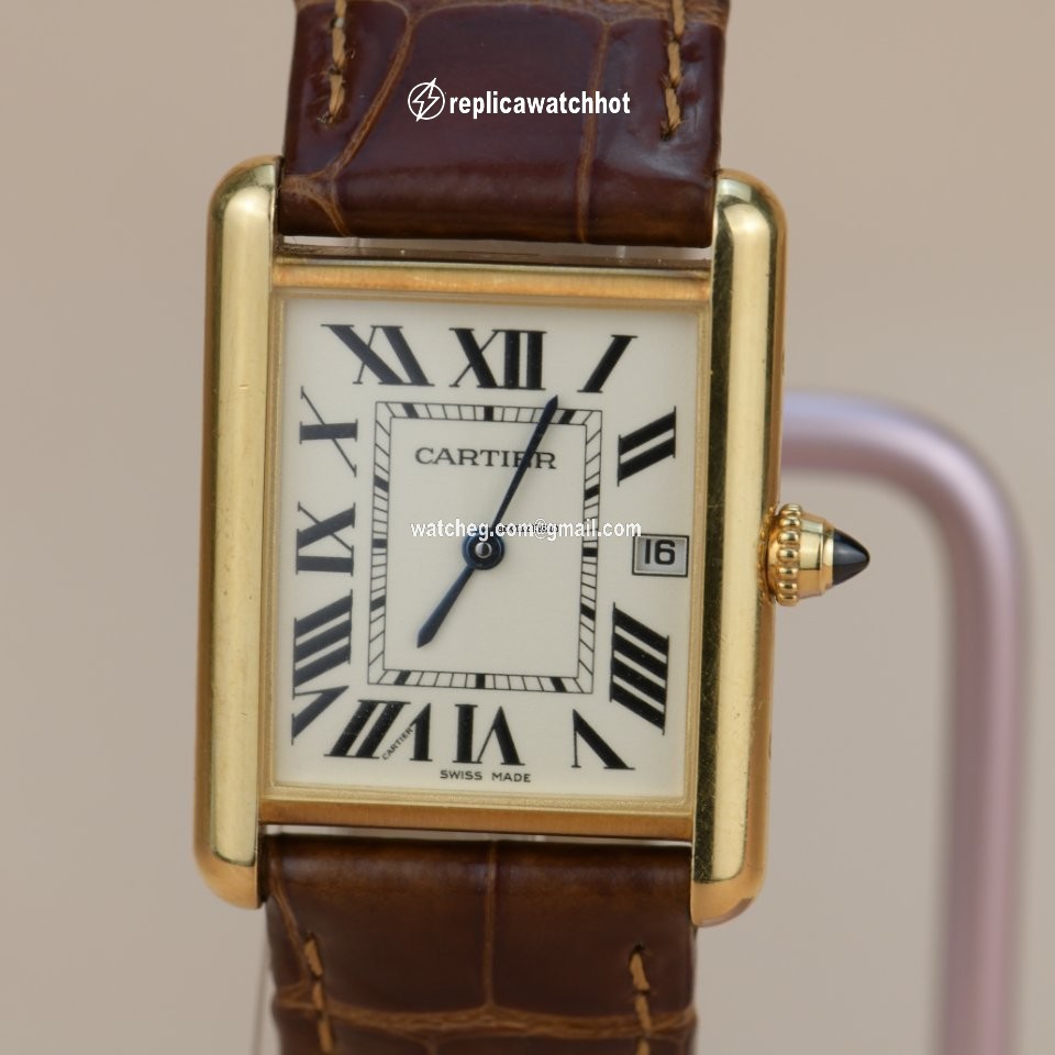 Cartier Tank Louis Cartier Mens watch Unisex Quartz Yellow gold W1529756