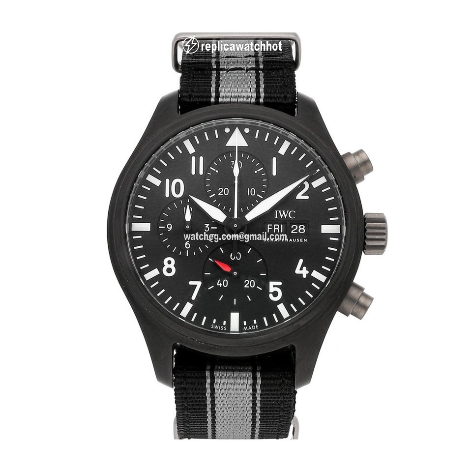 IWC Pilot Chronograph Top Gun Mens watch Unisex Automatic Ceramic IW3891-01
