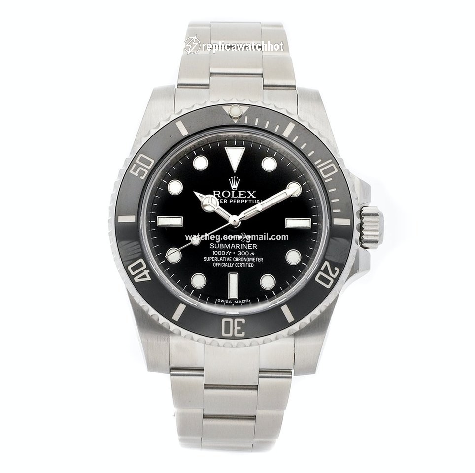 Rolex Submariner (No Date) Mens watch Unisex Steel Automatic 114060-0002