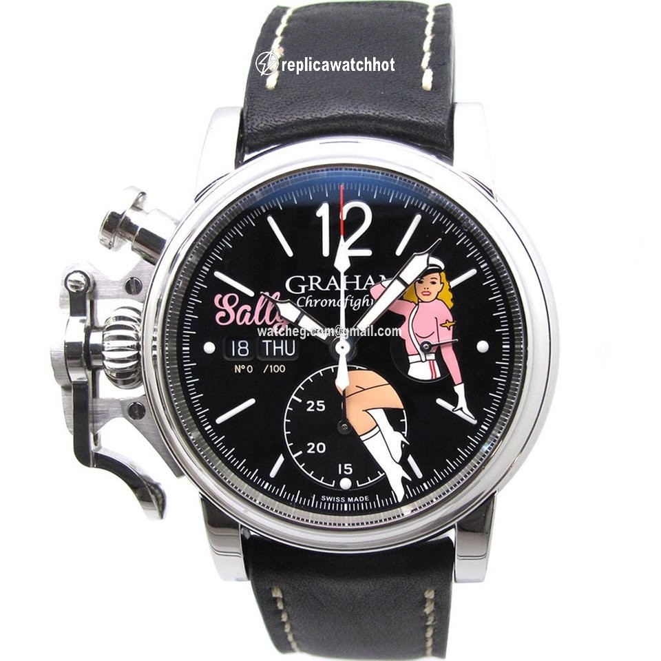 Graham Chronofighter Mens watch Unisex Automatic Steel 2CVAS.B21A