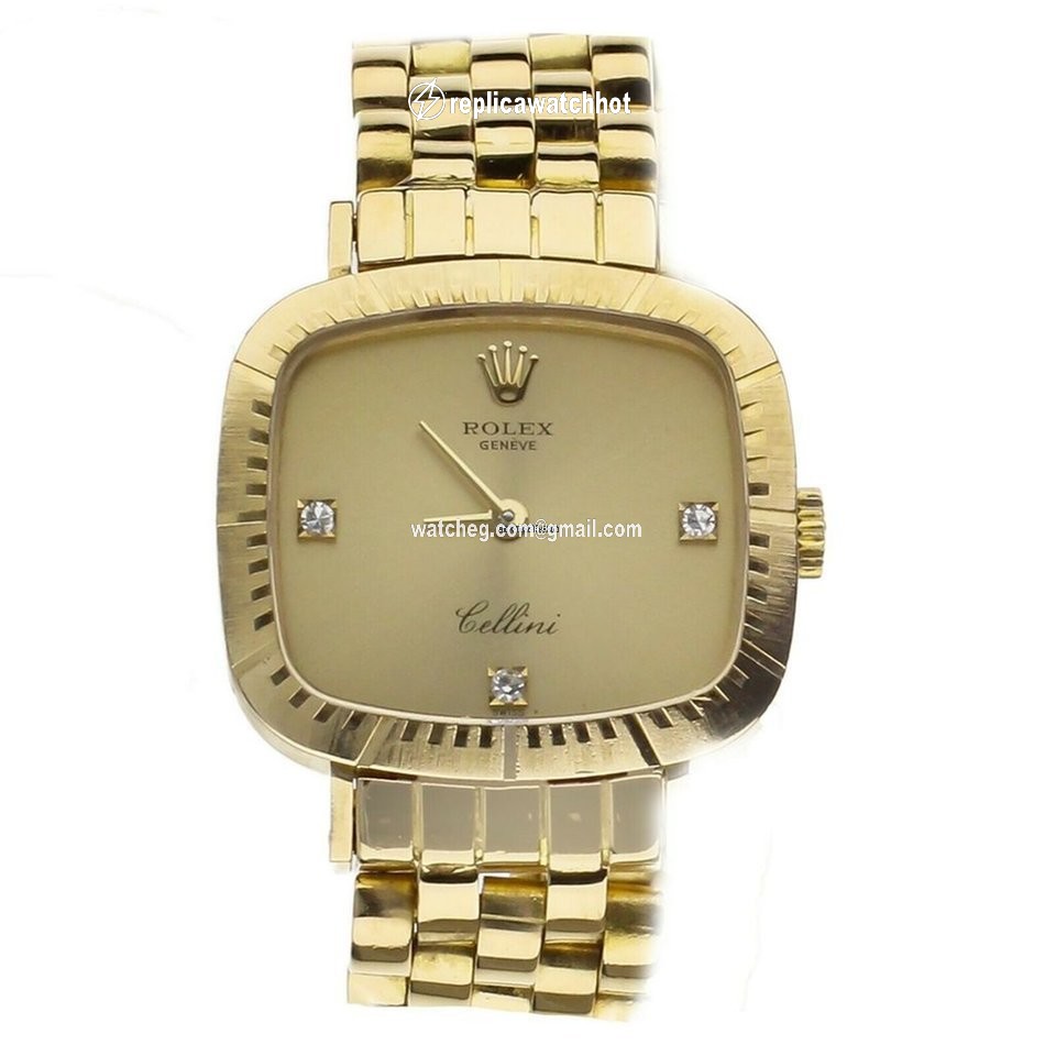 Rolex Cellini Mens watch Unisex Yellow gold Manual winding 4082